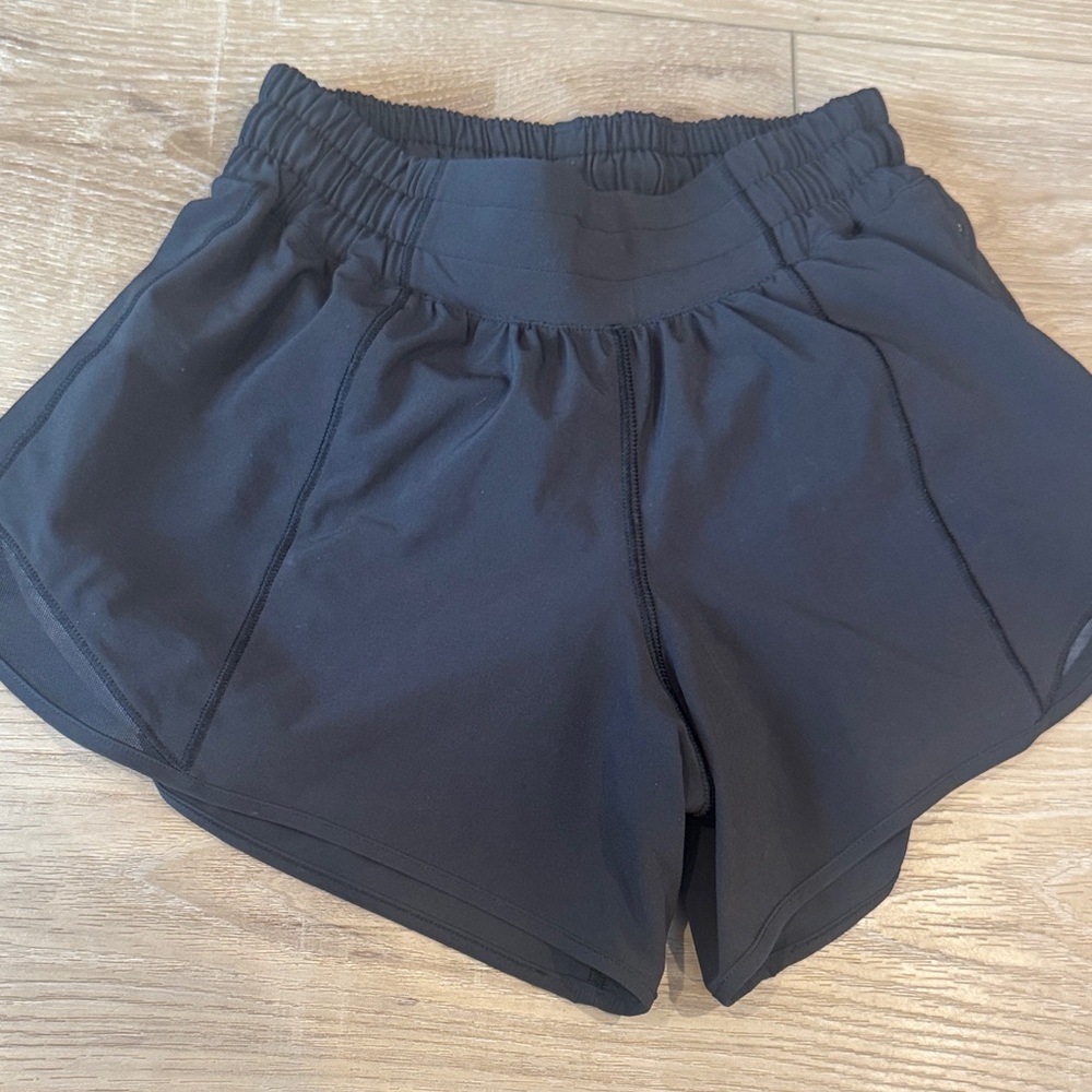 lululemon athletica Women's Black Athletic Shorts